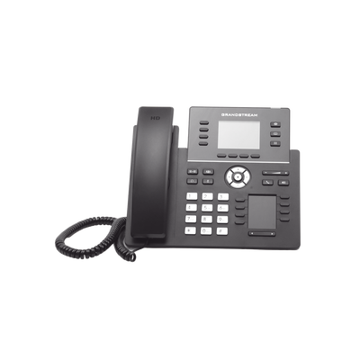 GRANDSTREAM GRP-2614 Teléfono IP Wi-Fi, Grado Operador, 4 líneas SIP con 4 cuentas, pantalla a color 2.8", puertos Gigabit, Bluetooth, PoE, codec Opus, IPV4/IPV6 con gestión en la nube GDMS