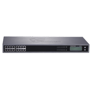 GRANDSTREAM GXW-4216 Gateway VoIP GrandStream ATA de 16 puertos FXS + 1 puerto TELCO de 50 pins, p/montaje en rack