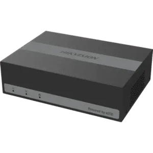 HIKVISION IDS-E04HQHI-D (ACUSENSE / Evita Falsas Alarmas) DVR 3K Lite (5 Megapixel Lite) / 4 Canales TURBOHD + 2 Canales IP / 1 Bahía de SSD / Audio Por Coaxitrion / Detección de Movimiento y Protección Perimetral