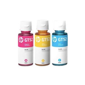 HP Botella de Tinta GT52 | Cian / Magenta / Amarillo | 70ml | Rendimiento 8000 páginas