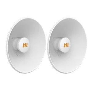 MIMOSA NETWORKS N5-X20-2PACK Par de Antenas Modulares Dual Slant, 4.9 - 6.4 GHz, Dimensiones (27 cm), Apertura 45°, Ganancia de 20 dBi, Diseñadas para radio C5x