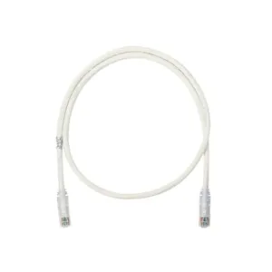 PANDUIT NK6PC10Y Cable de parcheo UTP Categoría 6, con plug modular en cada extremo - 3 m. - Blanco mate