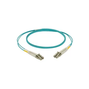 PANDUIT NKFP92ERLLSM002 Jumper de Fibra Optica Netkey OS2, Chaqueta Riser 1.6 mm, LC Dúplex a LC Dúplex – 2 metros