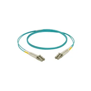 PANDUIT NKFPZ22RLLSM002 Jumper de Fibra Óptica NetKey de 2 Fibras OM4, Chaqueta Riser 2.0 mm, LC Dúplex a LC Dúplex, 2 Metros