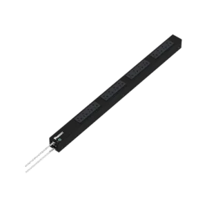 PANDUIT P16B04M PDU Básico para Distribución de Energía, Enchufe de Entrada NEMA 5-15P, Con 16 Contactos NEMA 5-20R, de Instalación Vertical, 15 Amp, 120 Vca