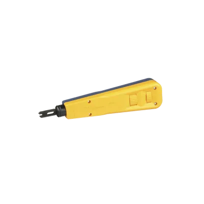 PANDUIT PDT-110 Herramienta de Impacto, con Cuchilla para Terminación de Conectores 110 IDC, Color Amarillo - Fluke Networks