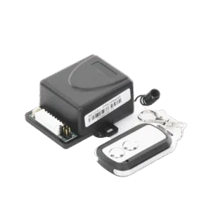 ACCESSPRO PROR400 Receptor con 2 Relevadores y Control Remoto hasta 50 metros / Compatible con Barreras vehiculares, Operadores Abatibles, Operadores Corredizos, Electroimán, Cerradura Eléctrica, Cerradura de Perno, Contrachapa Eléctrica, Sirenas, etc.