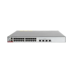 RUIJIE RGCS8324GT4XSP Switch Administrable Capa 3 de 24 puertos Gigabit 802.3af/at con 4 puertos SFP+ para Fibra Óptica de 10G, hasta 405 watts, gestión gratuita desde la nube.