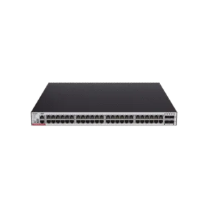 RUIJIE RG-CS83-48GT4XS-PD Switch PoE Administrable Capa 3 con 48 Puertos Gigabit 802.3af/at, 4 Puertos SFP+ de 10Gb para Fibra, Presupuesto PoE hasta 1,480W, Gestionable en Ruijie Cloud Gratis, (No incluye fuente de alimentación)