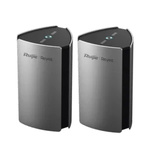 RUIJIE RG-M32(2PACK) Paquete de 2 Piezas Home Router Inalámbrico MESH WI-FI 6 4x4, Doble Banda, 1 Puerto WAN Gigabit y 4 Puertos LAN Gigabit