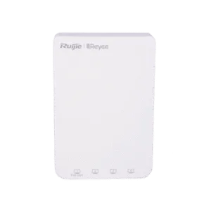 RUIJIE RG-RAP1200(P) Punto de acceso Wi-Fi 5 de pared para interior 360°, doble banda 802.11ac wave2, 1267Mbps, 5 puertos GE, hasta 110 usuarios, soporta PoE passthrough