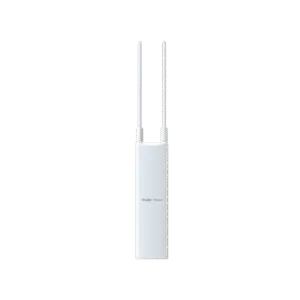 RUIJIE RG-RAP52-OD Punto de acceso Wi-Fi 5 para exterior 360°, IP 65, doble banda 802.11ac wave2, 1267 Mbps, 1 puerto GE, hasta 110 usuarios, compatible con reyee mesh, portal cautivo standalone, antenas desmontables para cobertura personalizada