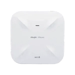 RUIJIE RG-RAP6260(G) Punto de acceso Wi-Fi 6 para exterior 360°, IP 68, doble banda 1775 Mbps, puerto SFP ideal para fibra óptica, protección hasta 6 kV y protección contra erosión eólica, compatible con Reyee Mesh