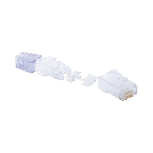 PANDUIT SP688-C Plug RJ45 Cat6, Para Cable UTP de Calibre 23-24 AWG, Chapado en Oro de 50 micras.