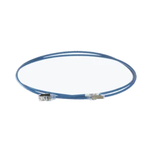 PANDUIT STP28X1MBU Patch Cord Cat6A, Diametro Reducido 28 AWG, Blindado S/FTP, CM/LS0H, 1m, Color Azul