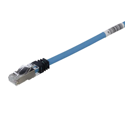 PANDUIT STP6X2MBU Patch Cord Cat6A, Blindado S/FTP, CM/LS0H, 2m, Color Azul