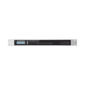GRANDSTREAM UCM6304 Conmutador IP-PBX para hasta 2000 usuarios y 300 llamadas simultaneas, 4FXO, 4FXS, para solución de comunicaciones unificadas y colaboración