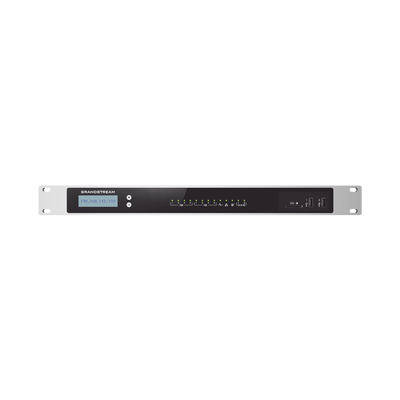 GRANDSTREAM UCM6304 Conmutador IP-PBX para hasta 2000 usuarios y 300 llamadas simultaneas, 4FXO, 4FXS, para solución de comunicaciones unificadas y colaboración