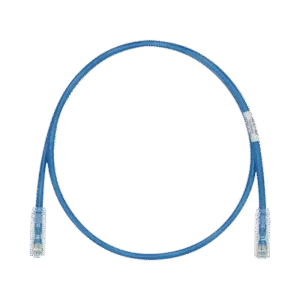 PANDUIT UTPSPL1MBUY Cable de Parcheo TX6, UTP Cat6, 24 AWG, LSZH, Color Azul, 1 metro