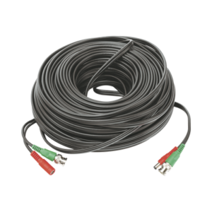 EPCOM TITANIUM DIY-40M-HD Cable Coaxial Armado con Conector BNC (Video) y Alimentación / Longitud de 40 mts / Optimizado para Cámaras 4K / Uso en Interior