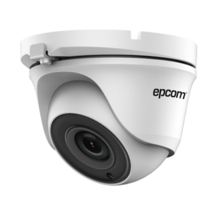 EPCOM E8-TURBO-G2 Turret TURBOHD 1080p / METÁLICA / Gran Angular 103° / Lente 2.8 mm / IR EXIR Inteligente 20 mts / Exterior IP66 / TVI-AHD-CVI-CVBS / dWDR