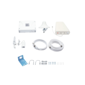 EPCOM EP20M5BFK1.1 Kit Amplificador de Señal Celular 5G, 4G, 3G, VoLTE y Voz convencional. Funciona con Todos los Operadores. Soporta Múltiples Dispositivos y Tecnologías. Hasta 1200 metros cuadrados de Cobertura