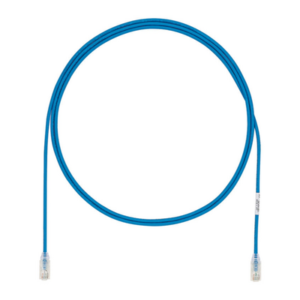 PANDUIT UTP28X6MBU Cable de Parcheo UTP Cat6A, CM/LSZH, Diámetro Reducido (28AWG), Color Azul, 6 metro