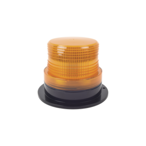 EPCOM INDUSTRIAL SIGNALING X126-A Burbuja brillante de Larga Vida Útil con 8 LEDs, color ámbar, domo ámbar