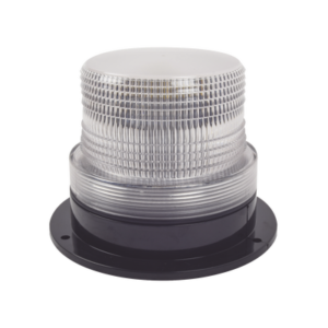 EPCOM INDUSTRIAL SIGNALING X126-W Burbuja brillante de Larga Vida Útil, con 8 LEDs, Color Claro, Domo Claro