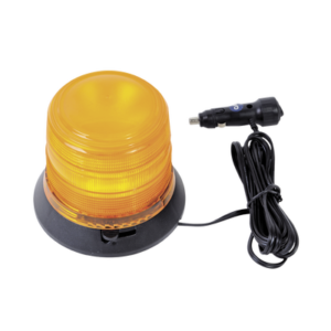 EPCOM INDUSTRIAL SIGNALING X905-A Burbuja Brillante de 6 LEDs, Color Ámbar con Montaje Magnético