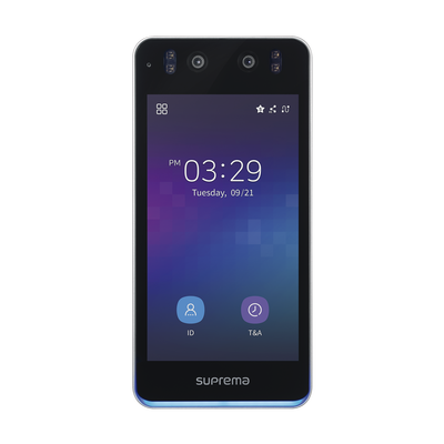 SUPREMA BS3APWB (BIOSTATION 3) Lector Biométrico Facial Standalone / 50.000 Rostros / Lector de QR (opcional) / 100.000 Tarjetas: 125 KHz EM, 13.56 MHz MIFARE, ICLASS SE/SR/SEOS, BLE y NFC / WIFI y PoE / uso con BIOSTAR2