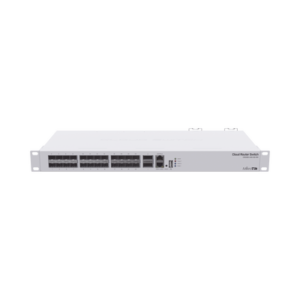 MIKROTIK CRS326-24S+2Q+RM Cloud Router Switch, Sistema Operativo Dual 24 Puertos 10G SFP+, 2 Puertos 40G QSFP+