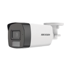 HIKVISION DS-2CE17K0T-LFS Bala TURBO HD 3K HÍBRIDA B/N - Color VU / IR 40 MTS / Lente 2.8 mm / Luz Blanca 40 mts / Exterior IP67 / Micrófono Inter construido / WDR
