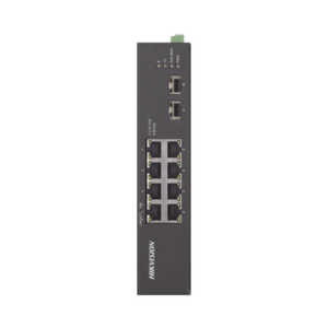 HIKVISION DS-3T0510HP-E/HS Switch Industrial Gigabit PoE+ / No Administrable / 6 puertos 10/100/1000 Mbps PoE+ (30W) + 2 puertos 10/100/1000 PoE++(60W) / 2 puertos SFP / 110 Watts