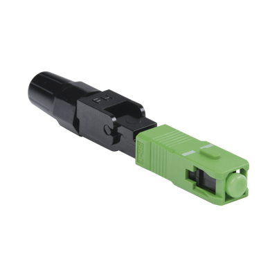 FIBERHOME FASC Conector Rápido de Instalación en Campo, Monomodo, SC/APC, pre-pulido, re-terminable, ideal para Aplicaciones FTTx