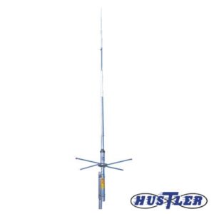 HUSTLER G7-144 Antena Base VHF, Rango de 144 - 148 MHz, 7 dB de ganancia