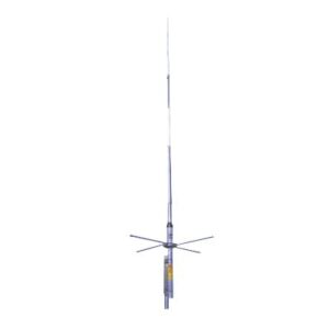 HUSTLER G7-136 Antena de VHF para Aplicaciones Fijas o Repetidoras / Ajustable 136-144 MHz / Ganancia 7 dBd / PotenciaVHF Antena Base / 600 Watts / Fibra de Vidrio / Diseño Auto-Soportado