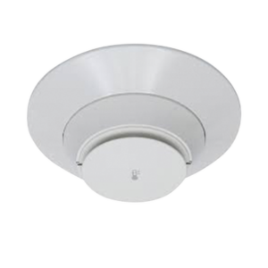 FIRE-LITE H-365 Detector Direccionable de Temperatura Fija a 57 °C, para uso con Paneles Direccionables Fire-Lite, Color Blanco