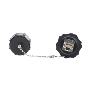LINKEDPRO BY EPCOM LP-C6WP-CP Acoplador Industrial RJ45-RJ45 Categoría 6 Blindado IP67 (Waterproof)