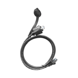 LINKEDPRO BY EPCOM LP-C6WP-PC-1M Cable de Parcheo Industrial Cat6 Blindado (FTP) con protección contra agua (IP67) en un extremo, 1 metro