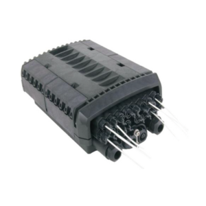 LINKEDPRO BY EPCOM LP-FAT08DB Caja de Distribución de Fibra Óptica para 24 Empalmes con 16 Acopladores SC/APC. Enterrado Directo, IP68, Splitter 1x8 Incluido con Conectores SC/APC