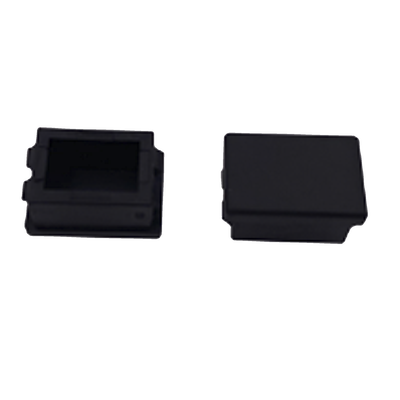 LINKEDPRO BY EPCOM LP-F-BLNK-I Inserto ciego para placas acopladoras LP-FO-D06 y LP-FO-D12, color negro, Bolsa con 100 pcs