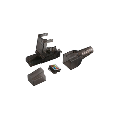 LINKEDPRO BY EPCOM LP-KJ-6A-17U Plug modular RJ45 para Cable UTP Categoría 6A -Sin herramienta, para terminación en campo