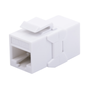 LINKEDPRO BY EPCOM LPKJUC6A Acoplador UTP Cat6A hembra RJ45 a RJ45 hembra Color Blanco