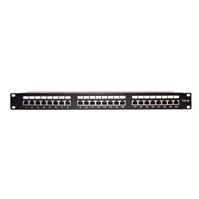 LINKEDPRO BY EPCOM LP-PP-530 Panel de parcheo de impacto Blindado (STP) de 24 puertos Cat5e, 19in