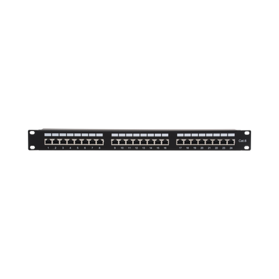 LINKEDPRO BY EPCOM LP-PP-630 Panel de parcheo de impacto (110) Blindado (STP) de 24 puertos Cat6, 19in