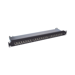 LINKEDPRO BY EPCOM LP-PP-CS-6A-24P Panel de parcheo de impacto (110) blindado de 24 puertos Cat6A