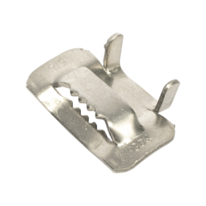 LINKEDPRO BY EPCOM LP-SSBT-58 Hebilla para cinta bandit de Acero Inoxidable T, 5/8", 100 piezas