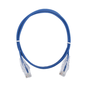 LINKEDPRO BY EPCOM LP-UT6-100-BU28 Cable de Parcheo Slim UTP Cat6 - 1 metro, Azul, Diámetro Reducido (28 AWG)