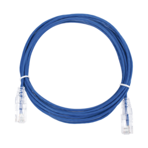 LINKEDPRO BY EPCOM LP-UT6-300-BU28 Cable de Parcheo Slim UTP Cat6 - 3 m Azul Diámetro Reducido (28 AWG)